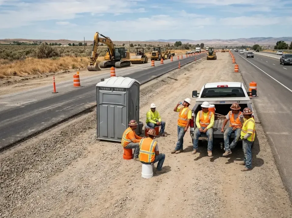 highway-road-construction-crew-007 — frequently asked questions, Porta Potty and Restroom Rentals in Starkville, MS